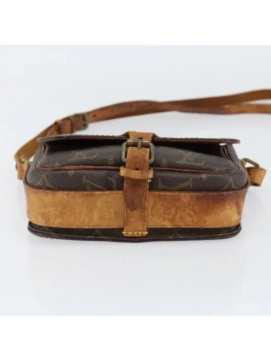 Authentic LOUIS VUITTON Monogram Cartouchiere PM Shoulder Bag M51254 LV - Picture 12 of 16